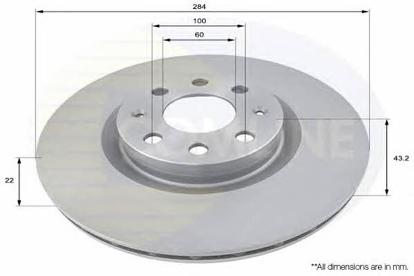 Comline ADC1819V Innenbelüftete Bremsscheibe vorne ADC1819V: Kaufen Sie zu einem guten Preis in Polen bei 2407.PL!