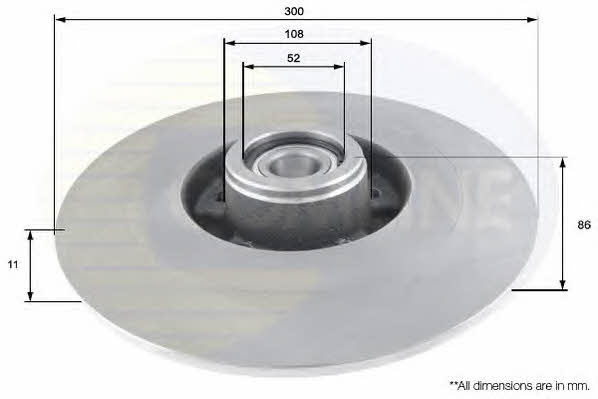 Comline ADC3022 Bremsscheibe hinten, unbelüftet ADC3022: Kaufen Sie zu einem guten Preis in Polen bei 2407.PL!