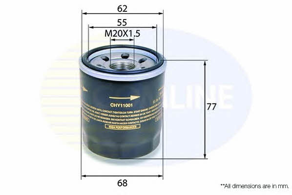 Comline CHY11001 Oil Filter CHY11001: Buy near me in Poland at 2407.PL - Good price!