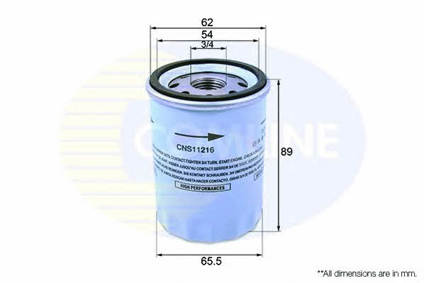 Comline CNS11216 Oil Filter CNS11216: Buy near me in Poland at 2407.PL - Good price!