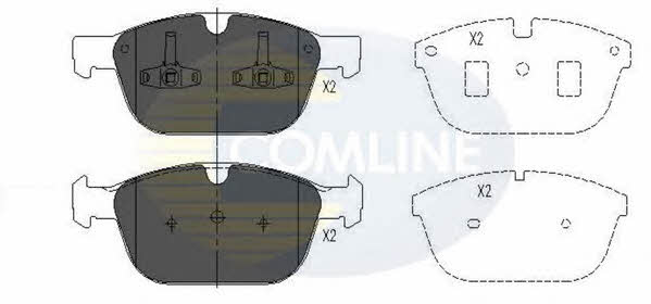 Comline CBP06069 Brake Pad Set, disc brake CBP06069: Buy near me in Poland at 2407.PL - Good price!