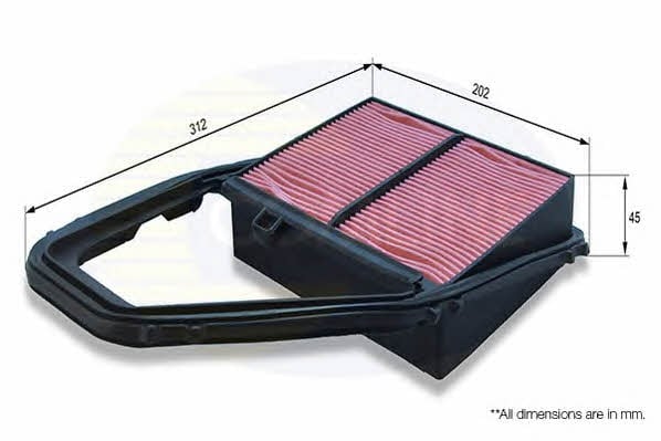 Comline CHN12008 Air filter CHN12008: Buy near me at 2407.PL in Poland at an Affordable price!