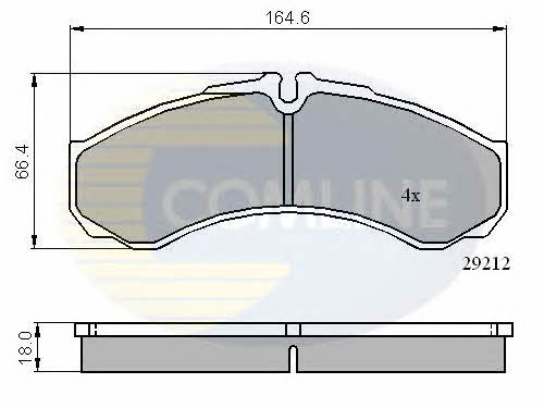 Comline CBP0909 Klocki hamulcowe, zestaw CBP0909: Dobra cena w Polsce na 2407.PL - Kup Teraz!