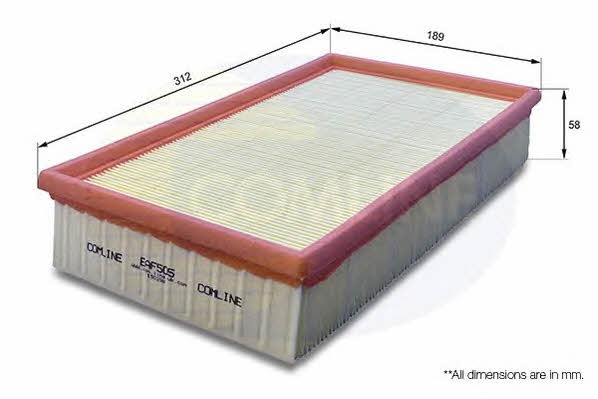 Comline EAF505 Air filter EAF505: Buy near me in Poland at 2407.PL - Good price!