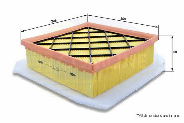 Comline EAF836 Air filter EAF836: Buy near me at 2407.PL in Poland at an Affordable price!