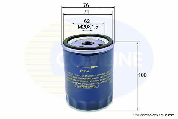 Comline EOF008 Oil Filter EOF008: Buy near me in Poland at 2407.PL - Good price!