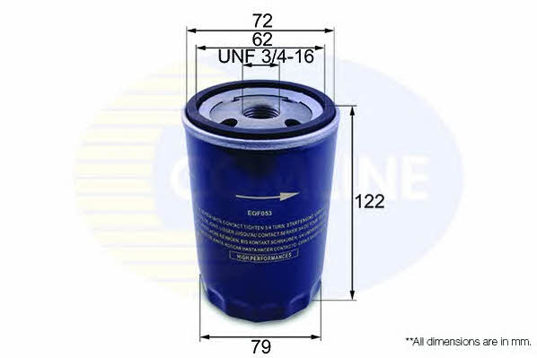 Comline EOF053 Oil Filter EOF053: Buy near me in Poland at 2407.PL - Good price!