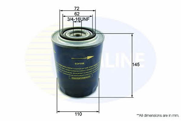 Comline EOF056 Oil Filter EOF056: Buy near me at 2407.PL in Poland at an Affordable price!