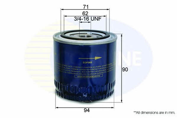 Comline EOF065 Масляный фильтр EOF065: Отличная цена - Купить в Польше на 2407.PL!