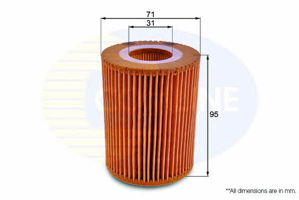 Comline EOF186 Oil Filter EOF186: Buy near me at 2407.PL in Poland at an Affordable price!