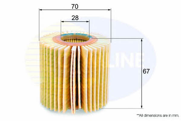Comline EOF245 Oil Filter EOF245: Buy near me at 2407.PL in Poland at an Affordable price!