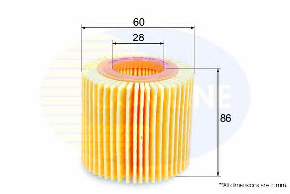 Comline EOF249 Oil Filter EOF249: Buy near me in Poland at 2407.PL - Good price!