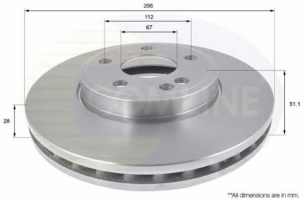 Comline ADC1678V Innenbelüftete Bremsscheibe vorne ADC1678V: Kaufen Sie zu einem guten Preis in Polen bei 2407.PL!