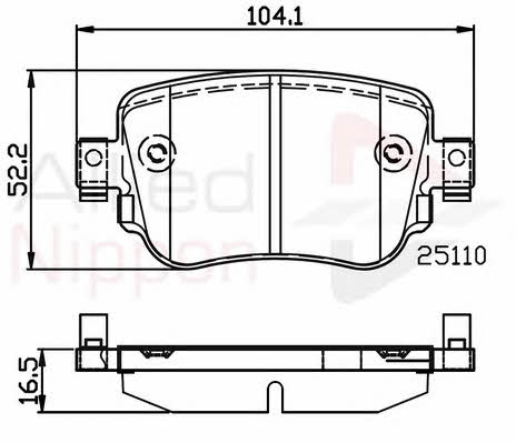 Comline ADB02220 Scheibenbremsbeläge, Set ADB02220: Kaufen Sie zu einem guten Preis in Polen bei 2407.PL!