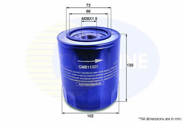 Comline CMB11321 Ölfilter CMB11321: Kaufen Sie zu einem guten Preis in Polen bei 2407.PL!