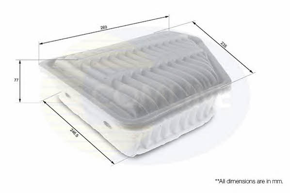 Comline CTY12187 Air filter CTY12187: Buy near me in Poland at 2407.PL - Good price!
