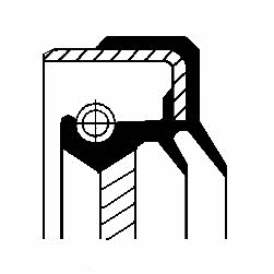 Corteco 01034114B Oil seal 01034114B: Buy near me in Poland at 2407.PL - Good price!