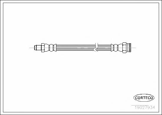 Corteco 19027934 Brake Hose 19027934: Buy near me in Poland at 2407.PL - Good price!