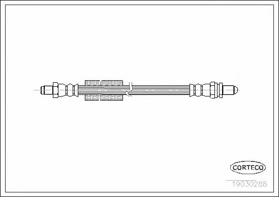 Corteco 19030288 Brake Hose 19030288: Buy near me in Poland at 2407.PL - Good price!