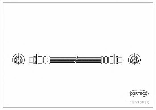 Corteco 19032513 Brake Hose 19032513: Buy near me in Poland at 2407.PL - Good price!