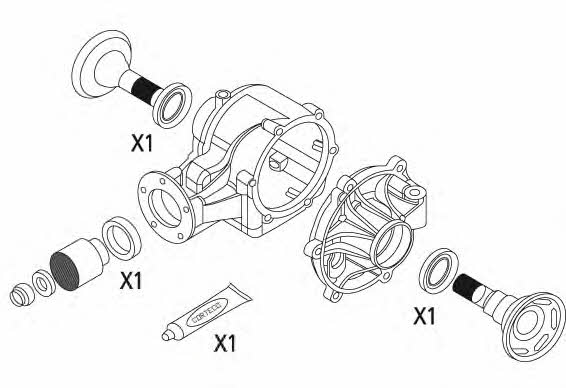 Corteco 19535939 Gearbox gaskets, kit 19535939: Buy near me in Poland at 2407.PL - Good price!