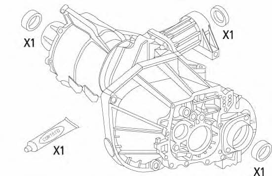 Corteco 19535943 Gearbox gaskets, kit 19535943: Buy near me in Poland at 2407.PL - Good price!