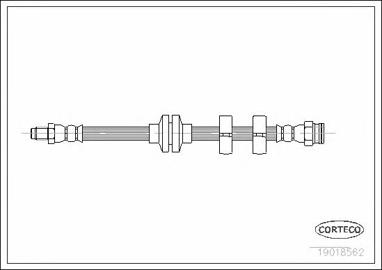 Corteco 19018562 Bremsschlauch 19018562: Kaufen Sie zu einem guten Preis in Polen bei 2407.PL!