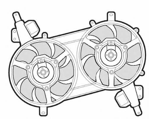 CTR 1209532 Hub, engine cooling fan wheel 1209532: Buy near me in Poland at 2407.PL - Good price!