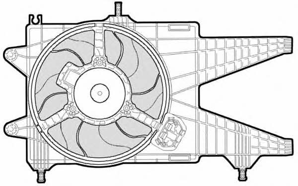 CTR 1209563 Hub, engine cooling fan wheel 1209563: Buy near me at 2407.PL in Poland at an Affordable price!