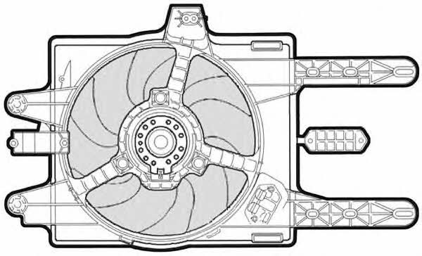 CTR 1209556 Hub, engine cooling fan wheel 1209556: Buy near me in Poland at 2407.PL - Good price!