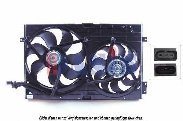 Dasis 048083N Hub, engine cooling fan wheel 048083N: Buy near me in Poland at 2407.PL - Good price!