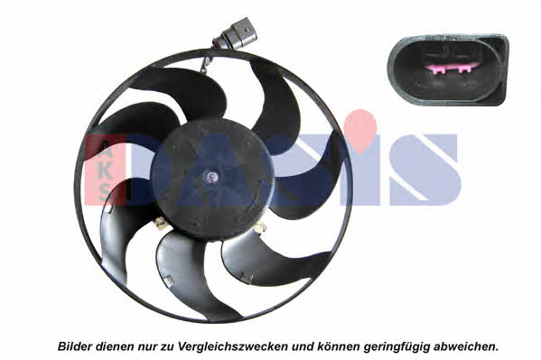 Dasis 048092N Hub, engine cooling fan wheel 048092N: Buy near me in Poland at 2407.PL - Good price!