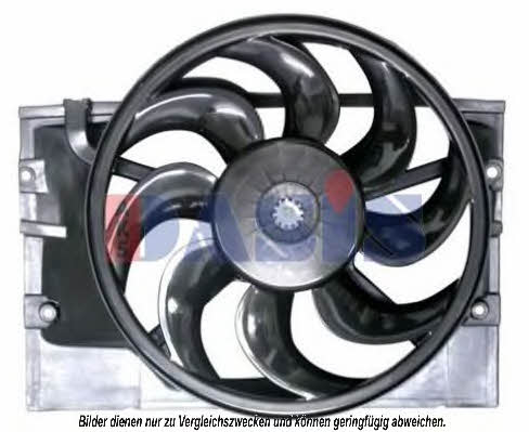 Dasis 058059N Hub, engine cooling fan wheel 058059N: Buy near me in Poland at 2407.PL - Good price!