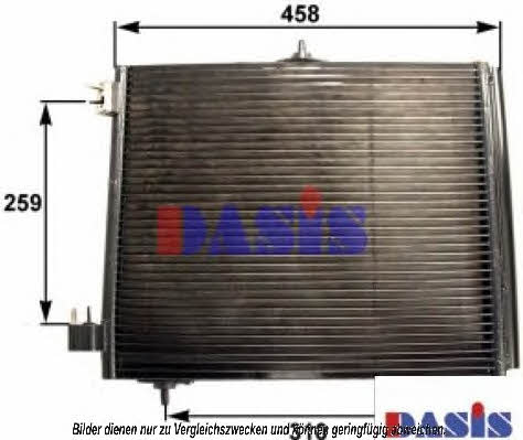 Dasis 062004N Радиатор кондиционера (Конденсатор) 062004N: Отличная цена - Купить в Польше на 2407.PL!