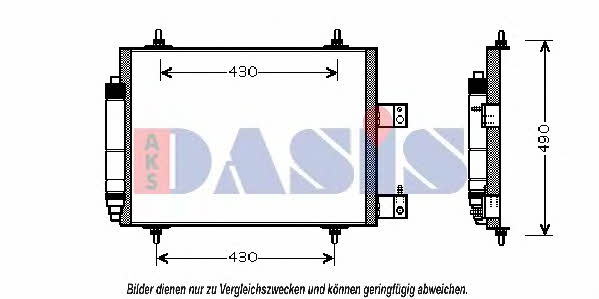Dasis 062005N Радиатор кондиционера (Конденсатор) 062005N: Купить в Польше - Отличная цена на 2407.PL!
