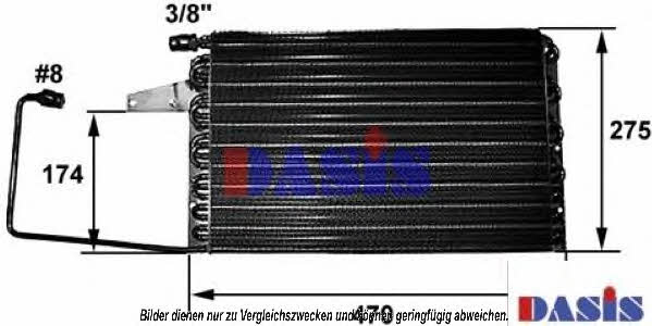 Dasis 062330N Радиатор кондиционера (Конденсатор) 062330N: Отличная цена - Купить в Польше на 2407.PL!