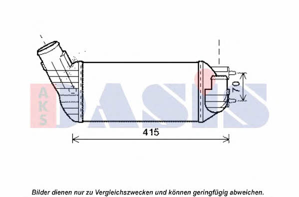 Dasis 067015N Chłodnica powietrza doładowującego (intercooler) 067015N: Dobra cena w Polsce na 2407.PL - Kup Teraz!