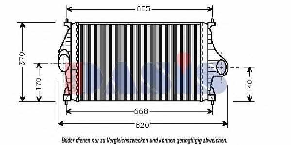 Dasis 067050N Intercooler, charger 067050N: Buy near me at 2407.PL in Poland at an Affordable price!