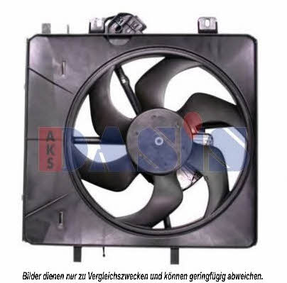Dasis 068018N Hub, engine cooling fan wheel 068018N: Buy near me at 2407.PL in Poland at an Affordable price!