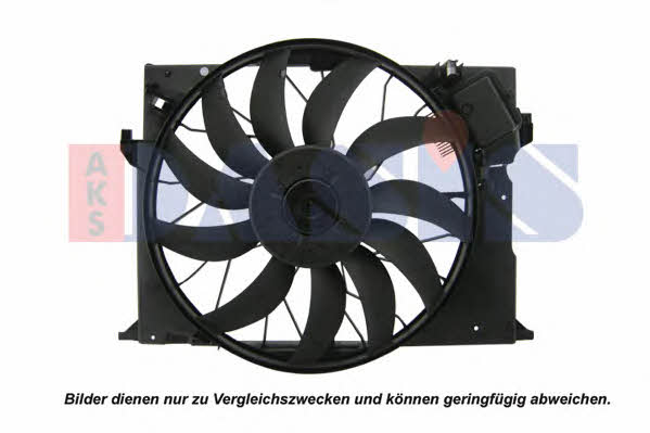 Dasis 128132N Вентилятор радиатора охлаждения 128132N: Отличная цена - Купить в Польше на 2407.PL!