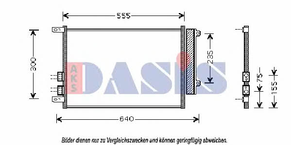 Dasis 012003N Радиатор кондиционера (Конденсатор) 012003N: Отличная цена - Купить в Польше на 2407.PL!