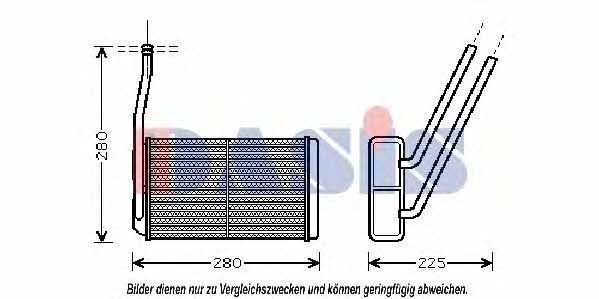 Dasis 029003N Радиатор отопителя салона 029003N: Отличная цена - Купить в Польше на 2407.PL!