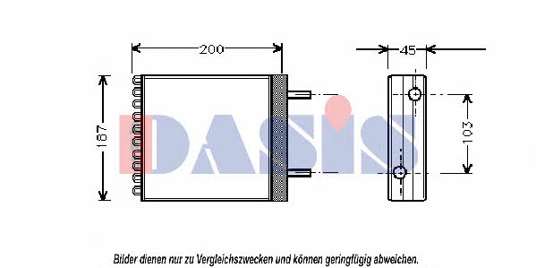 Dasis 229020N Радиатор отопителя салона 229020N: Купить в Польше - Отличная цена на 2407.PL!