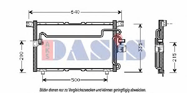 Dasis 232001N Радиатор кондиционера (Конденсатор) 232001N: Отличная цена - Купить в Польше на 2407.PL!