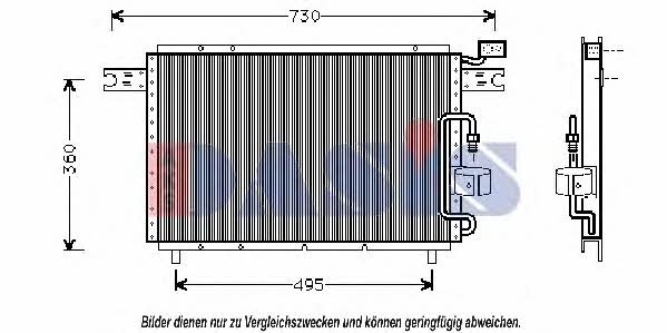 Dasis 232030N Радиатор кондиционера (Конденсатор) 232030N: Купить в Польше - Отличная цена на 2407.PL!