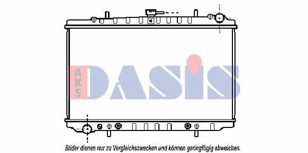Dasis 071350N Радіатор охолодження двигуна 071350N: Купити у Польщі - Добра ціна на 2407.PL!