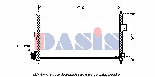 Dasis 072031N Радиатор кондиционера (Конденсатор) 072031N: Отличная цена - Купить в Польше на 2407.PL!