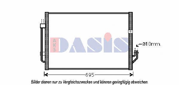 Dasis 072041N Радіатор кондиціонера (Конденсатор) 072041N: Приваблива ціна - Купити у Польщі на 2407.PL!