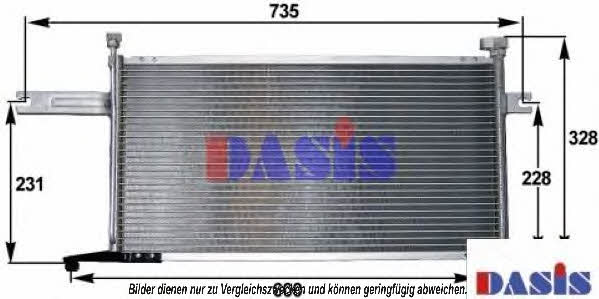 Dasis 072140N Радиатор кондиционера (Конденсатор) 072140N: Отличная цена - Купить в Польше на 2407.PL!