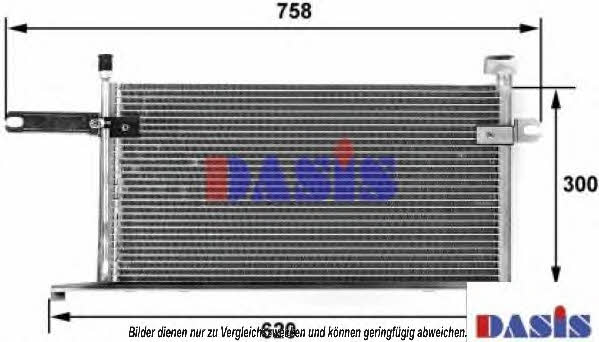Dasis 072170N Радиатор кондиционера (Конденсатор) 072170N: Отличная цена - Купить в Польше на 2407.PL!